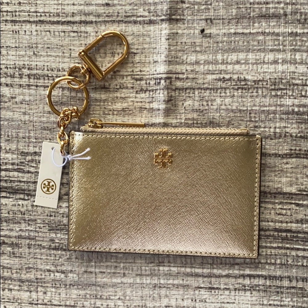 Tory Burch Emerson Key Ring, card/id holder